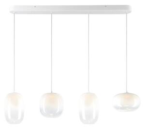 LED Luster na lanku VASO LED/15W/230V biela