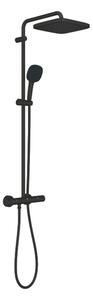 GROHE Vitalio Comfort 250 - Sprchový systém s termostatom na stenu, čierna matná 266962431