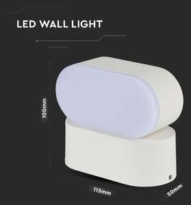 LED Vonkajšia flexibilná nástenné svietidlo LED/5W/230V 4000K IP65 biela