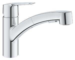 GROHE Start - Páková drezová batéria s výsuvnou sprškou, chróm 30531001