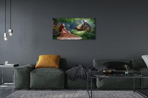 Obraz canvas Bažant female forest 100x50 cm