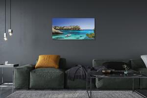Obraz na plátne Španielsko Cliffs morské pobrežie 100x50 cm