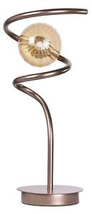 ONLI - Stolná lampa FRIDA 1xG9/10W/230V 42 cm medená