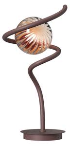 ONLI - Stolná lampa FRIDA 1xG9/10W/230V 42 cm medená