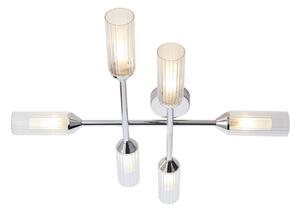 Endon 95045 - Kúpeľňový prisadený luster NATORI 6xG9/3W/230V IP44 lesklý chróm