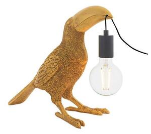 Endon 95077 - Stolná lampa TOCO TOUCAN 1xE27/10W/230V zlatá