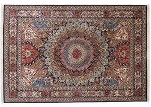 Hodvábny koberec do obývačky s motívom Ghombad - KS Single 1,70 x 2,40 m