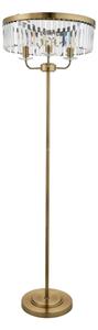 Endon 110644 - Stojacia lampa CHESTERFIELD 3xE14/6W/230V mosadz