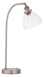 Endon 91740 - Stolná lampa HANSEN 1xE14/40W/230V matný chróm