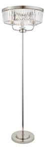 Endon 108103 - Stojacia lampa CHESTERFIELD 3xE14/6W/230V lesklý chróm