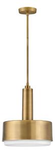 Hinkley HK-CEDRIC-P-M-BR - Luster na tyči CEDRIC 2xE27/60W/230V pr. 33 cm mosadz