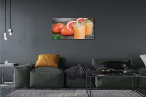 Obraz canvas grapefruit koktail 100x50 cm