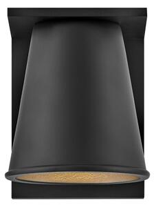Hinkley HK-HANS-S-BLK -LED Vonkajšie nástenné svietidlo HANS 1xGU10/8W/230V IP44