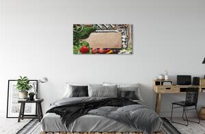Obraz canvas Board petržlen korenie 100x50 cm