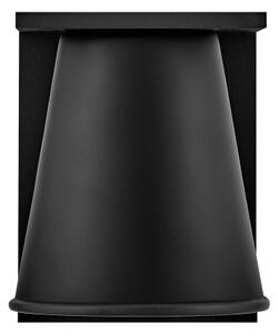 Hinkley HK-HANS-S-BLK -LED Vonkajšie nástenné svietidlo HANS 1xGU10/8W/230V IP44