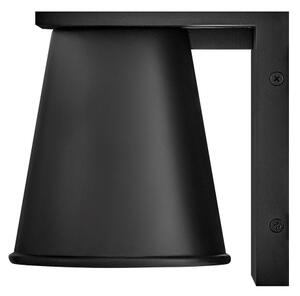 Hinkley HK-HANS-S-BLK -LED Vonkajšie nástenné svietidlo HANS 1xGU10/8W/230V IP44