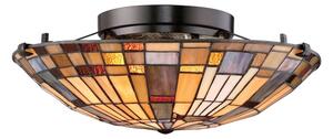 Quoizel QZ-INGLENOOK-F-SMALL-Stropné svietidlo INGLENOOK 2xE27/60W/230V priemer 40,7 cm