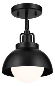 Kichler KL-NIVA-1W-1P-BK - Nástenná lampa NIVA 1xE27/40W/230V čierna