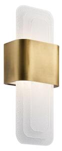 Kichler KL-SERENE-LED-W-NBR - LED Nástenné svietidlo SERENE LED/16W/230V mosadz
