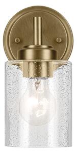 Kichler KL-WINSLOW-1W-NBR - Nástenná lampa WINSLOW 1xE27/60W/230V mosadz