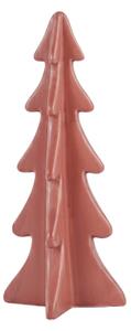 Vianočná dekorácia stromček TERRA ROSE 27,5 cm, ružový