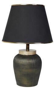 Stolná lampa RAMZES 1xE27/40W/230V čierna/zlatá