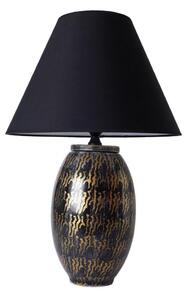 Stolná lampa RAMZES 1xE27/40W/230V čierna