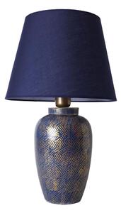 Stolná lampa RAMZES 1xE27/40W/230V modrá
