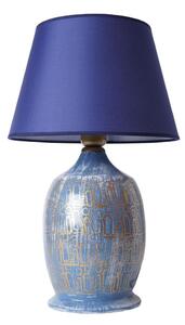 Stolná lampa RAMZES 1xE27/40W/230V modrá