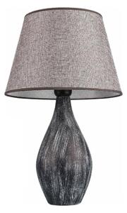 Stolná lampa RAMZES 1xE27/40W/230V šedá