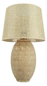 Stolná lampa RAMZES 1xE27/40W/230V zlatá