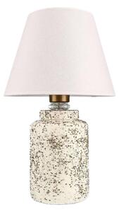 Stolná lampa RAMZES 1xE27/40W/230V biela/béžová