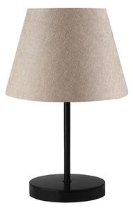 Stolná lampa AYD 1xE27/40W/230V béžová/čierna