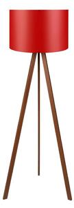 Stojacia lampa AYD 1xE27/40W/230V červená/hnedá