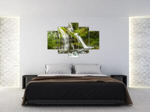 Obraz - Vodopád, Wind River Valley (150x105 cm)