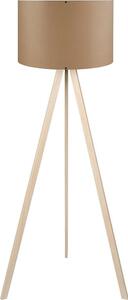 Stojacia lampa AYD 1xE27/40W/230V hnedá/béžová