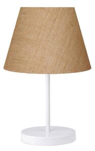 Stolná lampa AYD 1xE27/40W/230V hnedá/biela