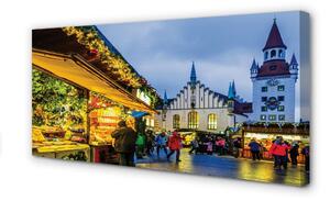 Obraz na plátne Nemecko Old Market prázdniny 100x50 cm