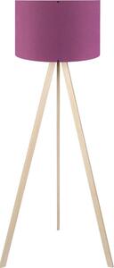 Stojacia lampa AYD 1xE27/40W/230V fialová/béžová