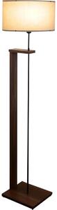 Stojacia lampa AYD 1xE27/40W/230V béžová/hnedá