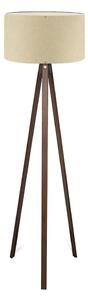 Stojacia lampa AYD 1xE27/40W/230V béžová/hnedá