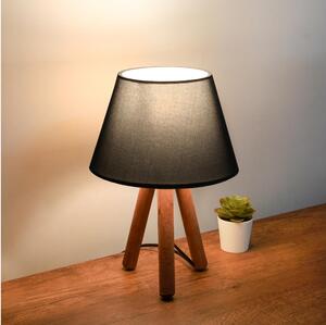Stolná lampa AYD 1xE27/40W/230V hnedá/antracit