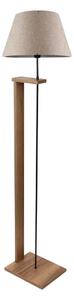 Stojacia lampa AYD 1xE27/40W/230V béžová/hnedá