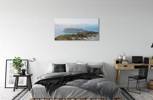 Obraz canvas Island loď salašnícky morská 100x50 cm