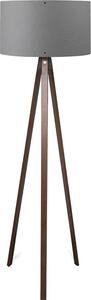 Stojacia lampa AYD 1xE27/40W/230V hnedá/šedá
