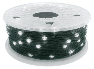 Vianočná LED mikro reťaz, studená biela so zábleskami, 50 m, 500 kvapkových LED