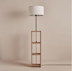 Stojacia lampa AYD 1xE27/40W/230V hnedá/biela+