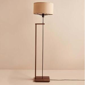 Stojacia lampa AYD 1xE27/40W/230V hnedá