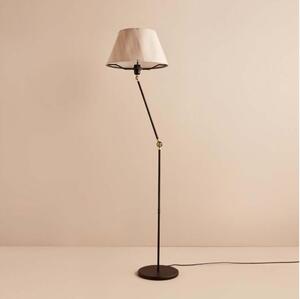 Flexibilná stojacia lampa AYD 1xE27/40W/230V čierna/béžová
