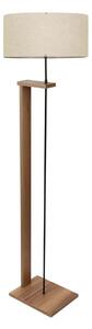 Stojacia lampa AYD 1xE27/40W/230V hnedá/béžová